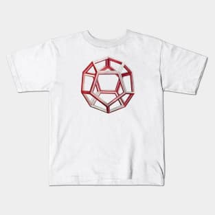 Da Vinci Dodecahedron Kids T-Shirt